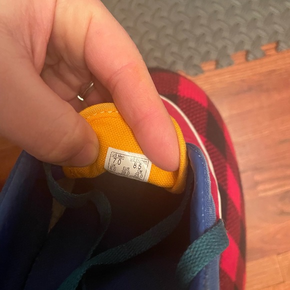 Unisex Van shoes Mens 7 Woman’s 8.5. - Picture 3 of 4